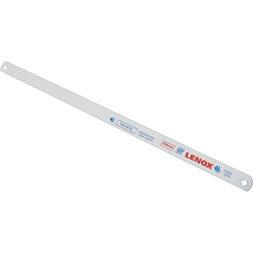 Lames de scie &agrave; m&eacute;taux, Bim&eacute;tal, 12" lo, 18 dents par pouce Waymarc Industries Inc