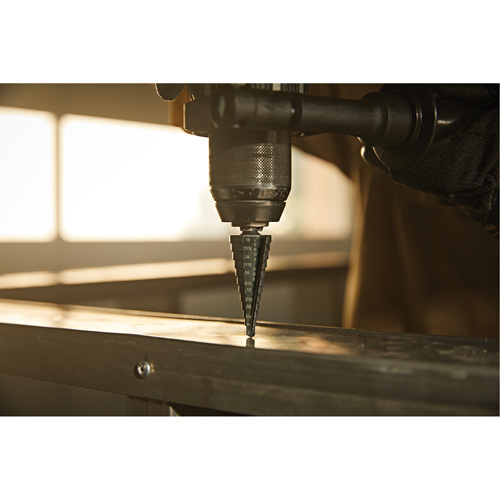 Foret &eacute;tag&eacute; no 8, 3/16" - 7/8", Acier rapide Waymarc Industries Inc