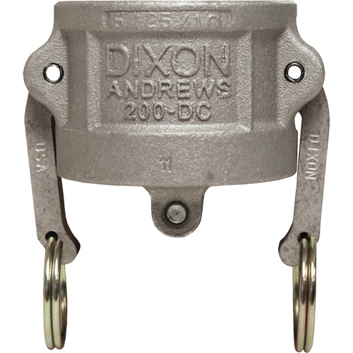 Couvercle anti-poussi&egrave;re &agrave; came et cannelure Dixon Waymarc Industries Inc