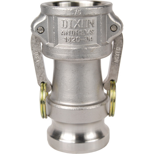 Coupleur &agrave; came et cannelure x adaptateur Dixon Waymarc Industries Inc