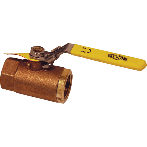 Safety-Vented Ball Valve, Bronze, Manual, FNPT x FNPT Waymarc Industries Inc