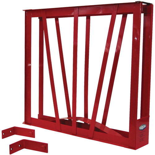 R&acirc;telier avec bosse pour boyaux pliables Waymarc Industries Inc