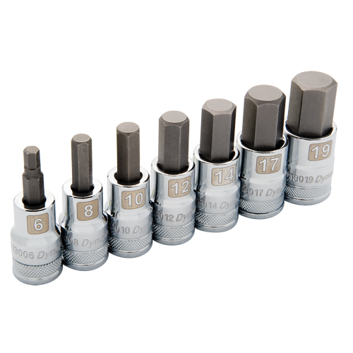 Standard Metric Socket Set, 7 Pcs Waymarc Industries Inc
