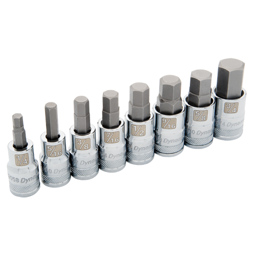 Standard SAE Socket Set, 8 Pcs Waymarc Industries Inc