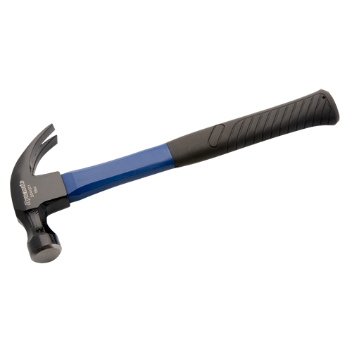 Claw Hammer, 16 oz., Fibreglass Handle, 13" L Waymarc Industries Inc