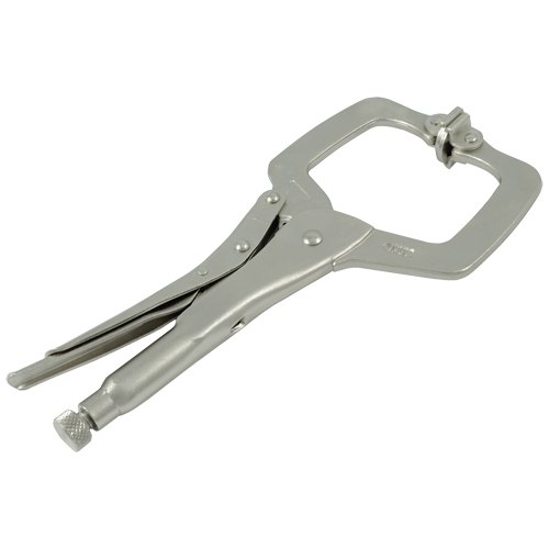 Pinces-&eacute;taux verrouillables avec coussins pivotants, Longueur 11", Pinces serre-joints Waymarc Industries Inc