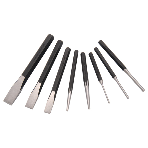 Punch and Chisel Set, 8 Pieces Waymarc Industries Inc