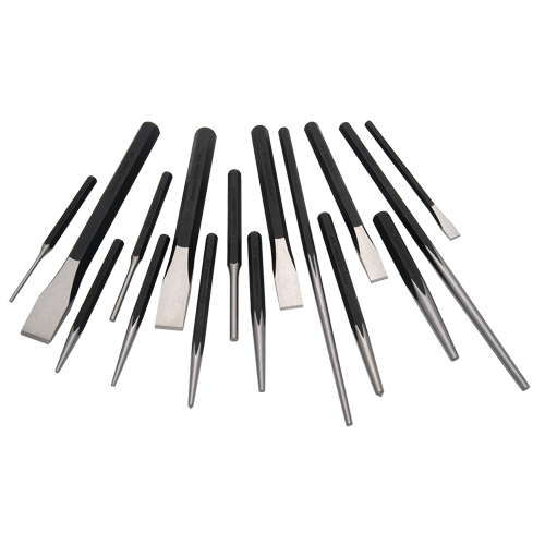 Punch and Chisel Set, 16 Pieces Waymarc Industries Inc