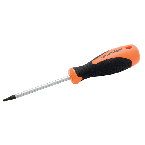 Square Recess Screwdriver, #1 Tip, Round, 4" L, Cushion Grip Handle Waymarc Industries Inc