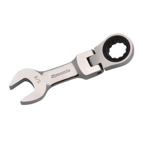 SAE Stubby Flex-Head Ratcheting Wrench Waymarc Industries Inc