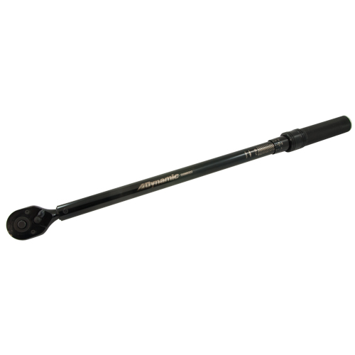 Torque Wrench, Click, 1/2" Square Drive, 30 - 250 ft-lbs. Waymarc Industries Inc