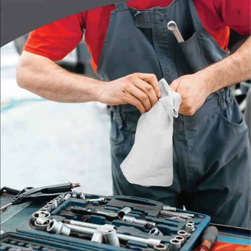 WypAll&reg; X80 Extended Use Cloths, Heavy-Duty, 16-4/5" L x 9" W Waymarc Industries Inc