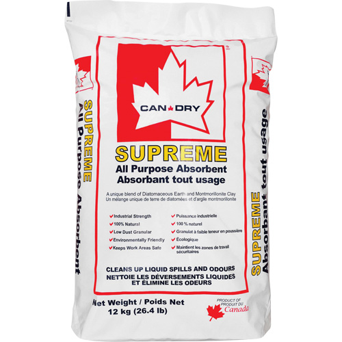 Absorbant tout usage Can Dry Supreme Waymarc Industries Inc
