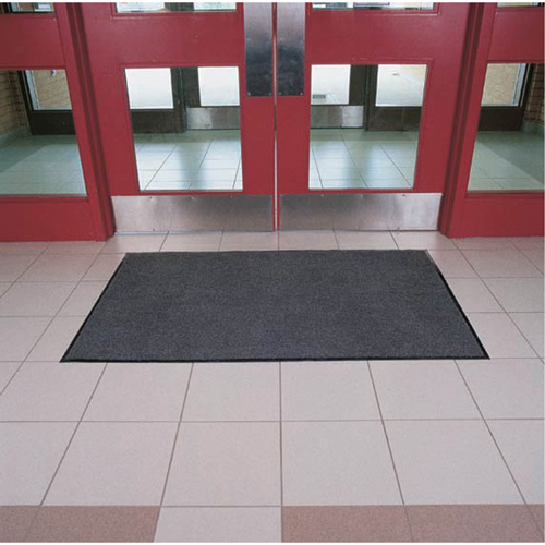 Poly-Tuft Matting, Wiper, 3' x 60' x 5/16", Charcoal Waymarc Industries Inc