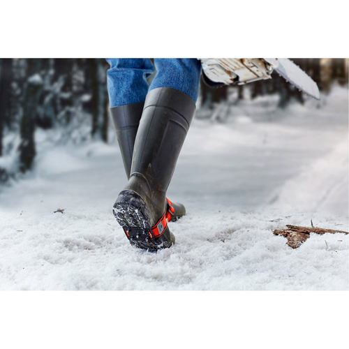 Mid-Sole Ice Cleats, Tungsten Carbide, Stud Traction, One Size Waymarc Industries Inc
