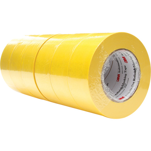 Ruban-cache de finition pour finition automobile 388N, 48 mm (2") x 55 m (180'), Jaune Waymarc Industries Inc