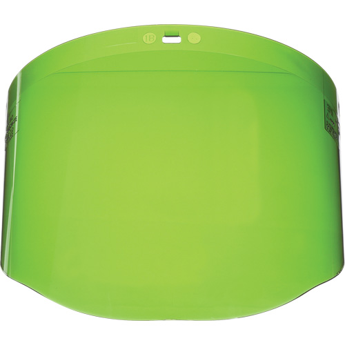 &eacute;cran facial, Polycarbonate, Teinte Vert Waymarc Industries Inc