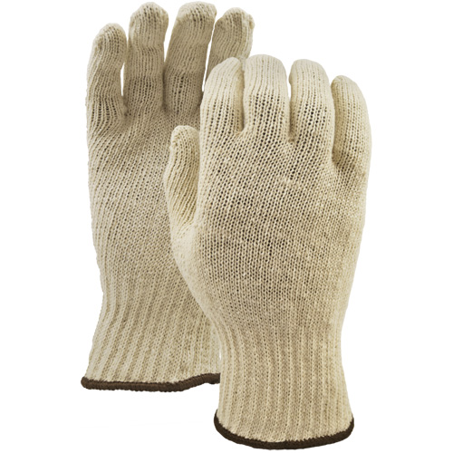 White Knight Gloves, Poly/Cotton, Large Waymarc Industries Inc