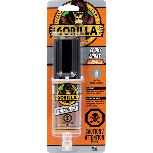 &eacute;poxyde, Deux composants, Cartouche double, 0,85 oz., Transparent Waymarc Industries Inc