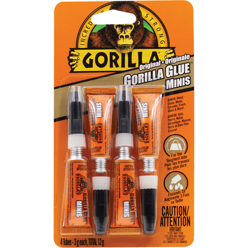 Original Glue, 4 x 3 g, Tube, Tan Waymarc Industries Inc