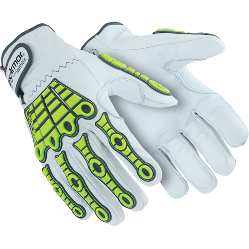 Gants r&eacute;sistant &agrave; la coupe Chrome Series 4080, 8/Moyen, Paume en Ch&egrave;vre, Poignet Boucle et crochet Waymarc Industries Inc