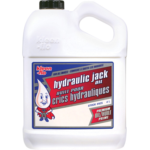Hydraulic Jack Fluid, 4 L, Jug Waymarc Industries Inc