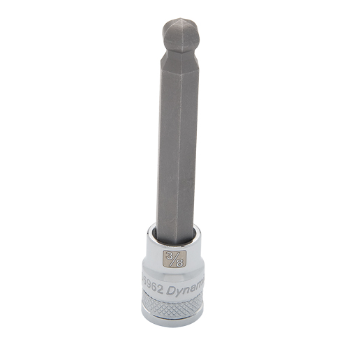 Long SAE Bit Socket, 3/8" x 3-5/8" L, 3/8" Drive Waymarc Industries Inc