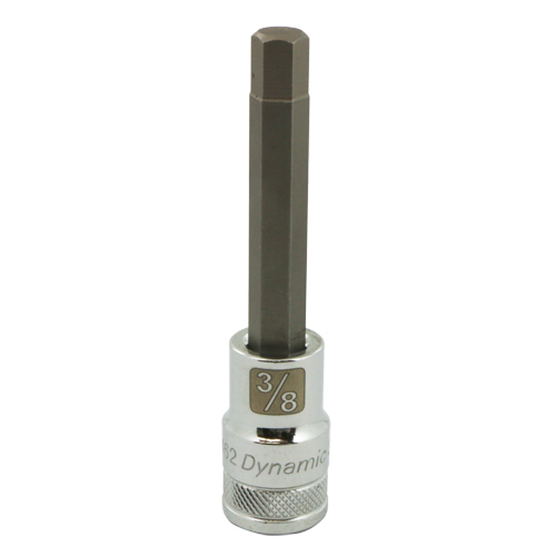 Longue douille &agrave; embout SAE, 3/8" x 3,94" lo, Prise 1/2" Waymarc Industries Inc