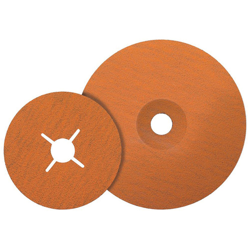 Coolcut XX Sanding Disc, Aluminum Oxide/Ceramic, 24, 4-1/2" Dia x 7/8" Arbor Waymarc Industries Inc