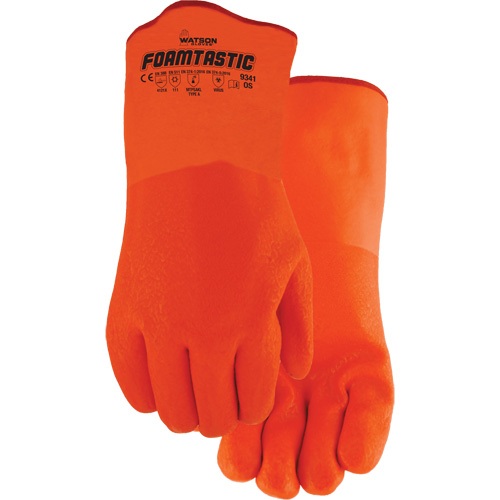 Gants Foamtastic, Taille unique, R&ecirc;vetement PVC, Enveloppe en Mousse Waymarc Industries Inc