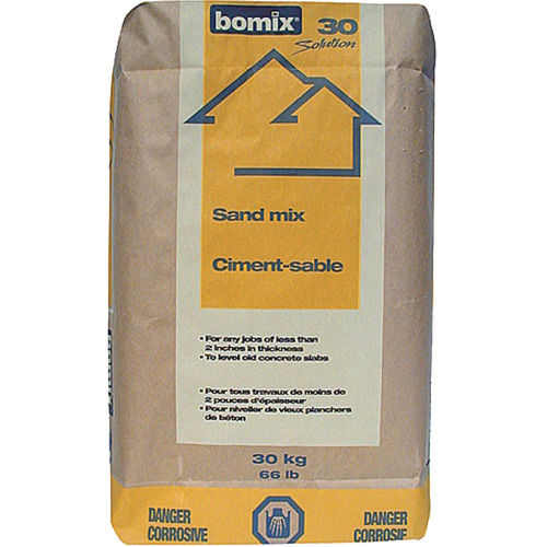 Ciment et m&eacute;lange de sable Portland, 66 lb (30 kg)/66 lb (30 kg) Waymarc Industries Inc