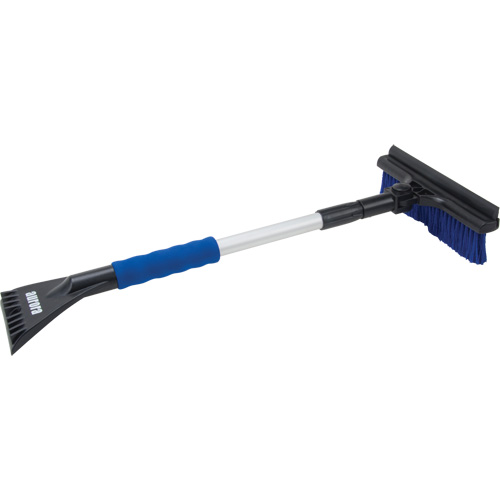 Brosse &agrave; neige t&eacute;lescopique, T&eacute;lescopique, lame Polypropyl&egrave;ne, 32-1/2" Longueur, Bleu Waymarc Industries Inc