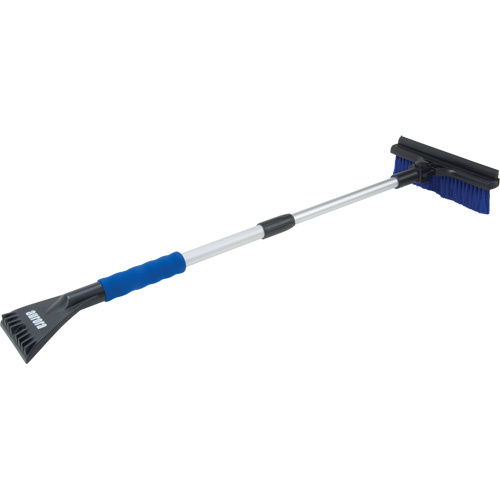 Brosse &agrave; neige t&eacute;lescopique, T&eacute;lescopique, lame Polypropyl&egrave;ne, 32-1/2" Longueur, Bleu Waymarc Industries Inc