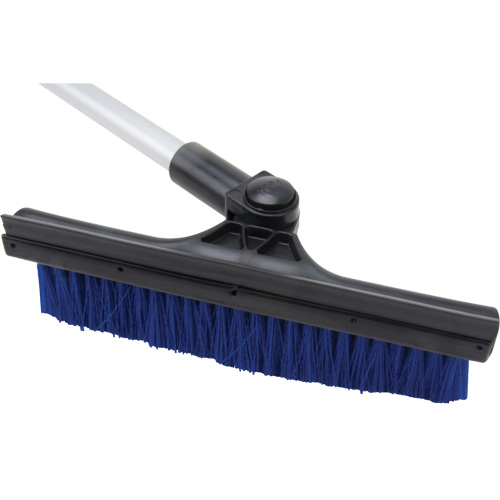 Brosse &agrave; neige t&eacute;lescopique, T&eacute;lescopique, lame Polypropyl&egrave;ne, 32-1/2" Longueur, Bleu Waymarc Industries Inc