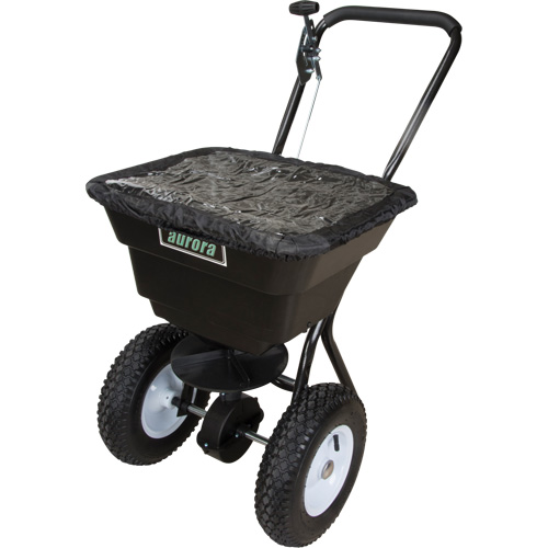 Broadcast Spreader, 11000 sq. ft., 50 lbs. capacity Waymarc Industries Inc