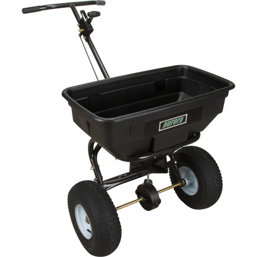 Broadcast Spreader with Stainless Steel Hardware, 27000 sq. ft., 125 lbs. capacity Waymarc Industries Inc