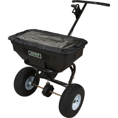 Broadcast Spreader with Stainless Steel Hardware, 27000 sq. ft., 125 lbs. capacity Waymarc Industries Inc