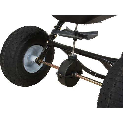 Broadcast Spreader with Stainless Steel Hardware, 27000 sq. ft., 125 lbs. capacity Waymarc Industries Inc