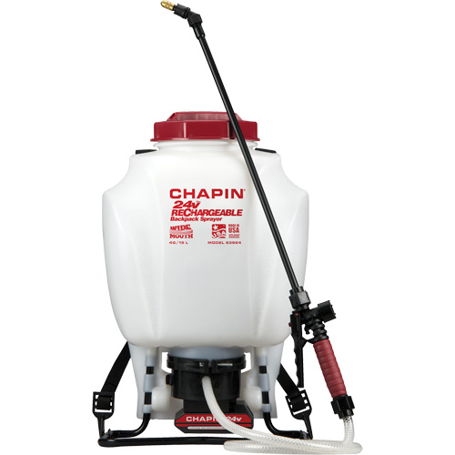 Pulv&eacute;risateur dorsal rechargeable, 4 gal. (15 L) Waymarc Industries Inc