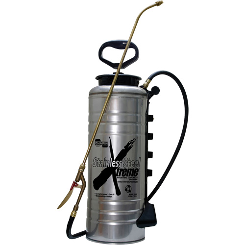Pulv&eacute;risateur industriel Xtreme, 3,5 gal. (13,25 L), Acier inoxydable, Lance de 24" Waymarc Industries Inc