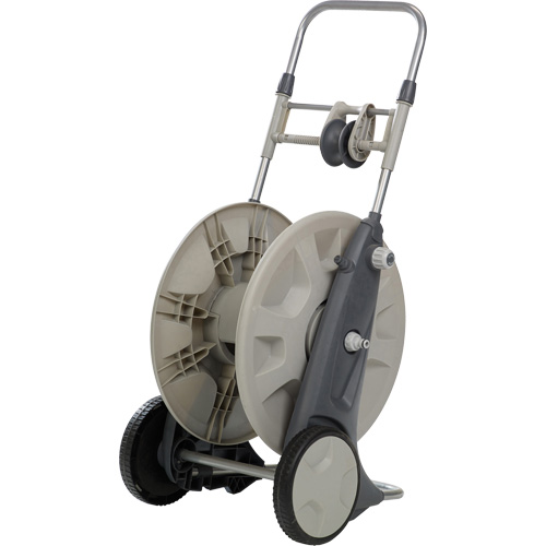 Chariot pour d&eacute;vidoir de tuyau avec guide Waymarc Industries Inc