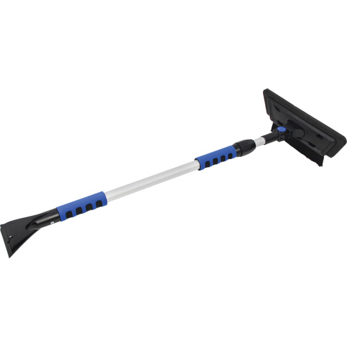 Brosse &agrave; neige, T&eacute;lescopique, lame Mousse de CAV/E, 48" Longueur, Noir/Bleu Waymarc Industries Inc