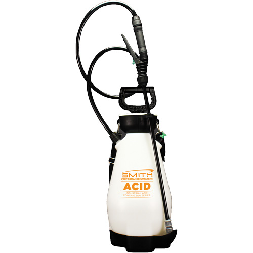 Vaporisateur d'acide &agrave; compression s&eacute;rie industriel & entrepreneur, 2 gal. (9 L), Poly&eacute;thyl&egrave;ne, Lance de 21" Waymarc Industries Inc