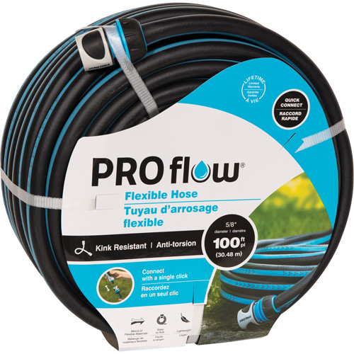 Boyau flexible, Plastique, 5/8" dia x 50' Waymarc Industries Inc