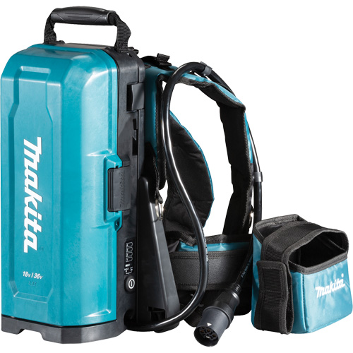 LXT&reg; & LXT&reg; X2 Portable Backpack Power Supply, 18 V/36 V, Lithium-Ion Waymarc Industries Inc