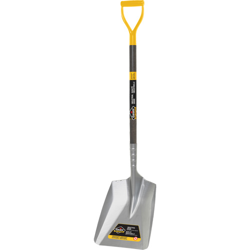 Yukon Snow Shovel, Aluminum Blade, 14" Wide, D-Grip Handle Waymarc Industries Inc
