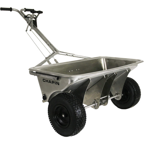 &eacute;pandeur &agrave; gravit&eacute; de calibre professionnel pour sel gemme, Capacit&eacute; de 200 lb Waymarc Industries Inc