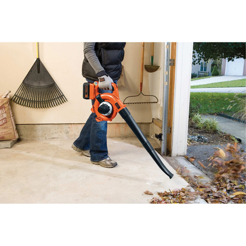 Max* Cordless Sweeper/Vacuum Kit, 40 V, 120 MPH Output, Battery Powered Waymarc Industries Inc