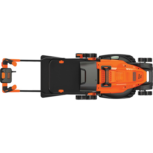 Lawn Mower with Comfort Grip Handle, Push Walk-Behind, Electric, 17" Cutting Width Waymarc Industries Inc