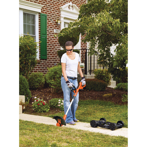 Ensemble de tondeuse compacte sans fil 3 en 1 20 V Max*, Pouss&eacute;e, &agrave; pile, Largeur de coupe 12" Waymarc Industries Inc
